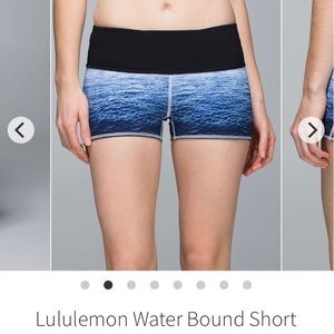 🦄 Lululemon Water Bound Short in Ombre Wave sz 6